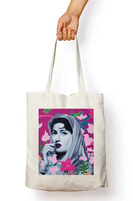 Madhubala Canvas Tote Bag