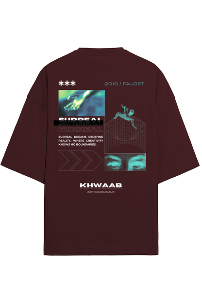 Khwaab Terry Drop Shoulder Oversized Unisex Tshirts