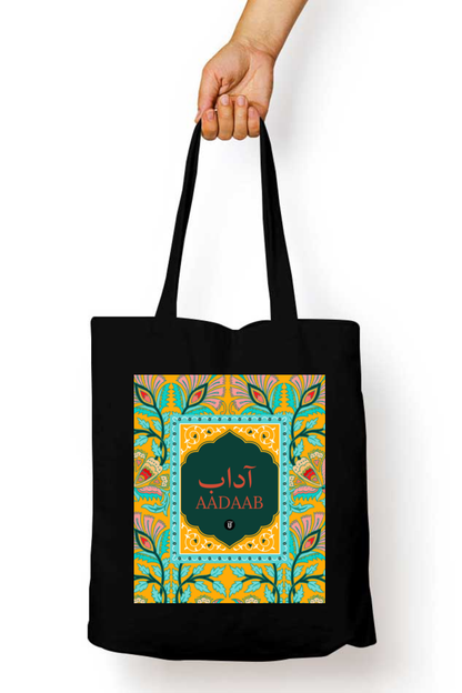 Aadaab Canvas Tote Bag