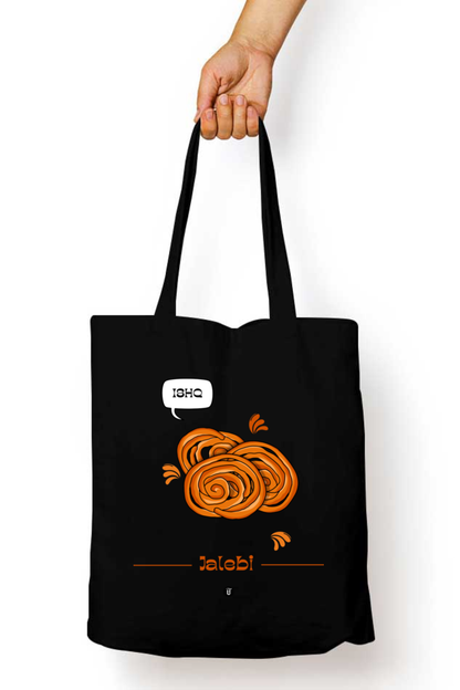 Ishq Jalebi Canvas Tote Bag