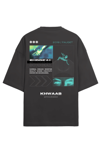 Khwaab Terry Drop Shoulder Oversized Unisex Tshirts