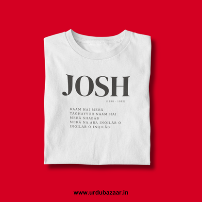 Josh Malihabadi Unisex Regular Fit Tshirt