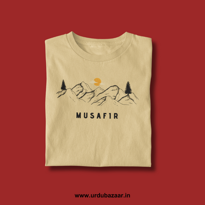 Musafir Unisex Regular Fit Tshirt