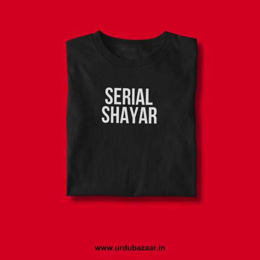 Serial Shayar Unisex Regular Fit Tshirt