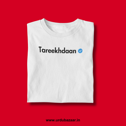 Tareekhdaan Verified Unisex Regular Fit Tshirt